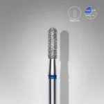 Diamond nail drill bit rounded cylinder blue EXPERT head diameter 2,3 mm / working part 8 mm