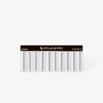 Diamond nail drill bit flame red EXPERT head diameter 2,1 mm / working part 8 mm