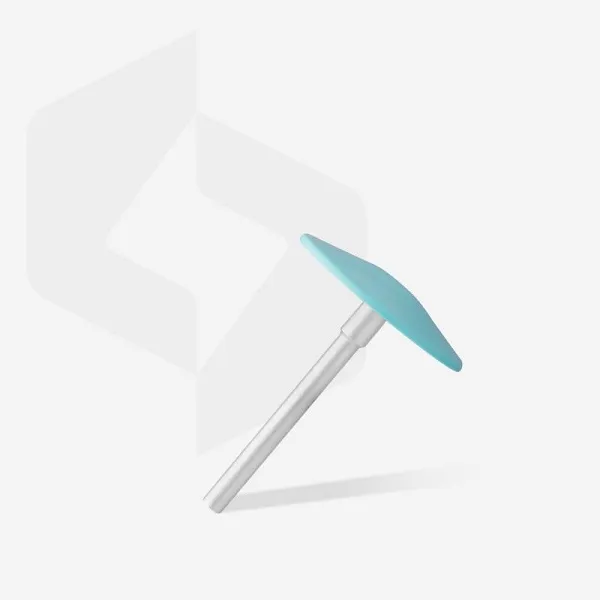 Slanted рlastic рedicure disc Pododisc Staleks Pro M and set of ringlike disposable file 180 grit 5 pc (20 mm)