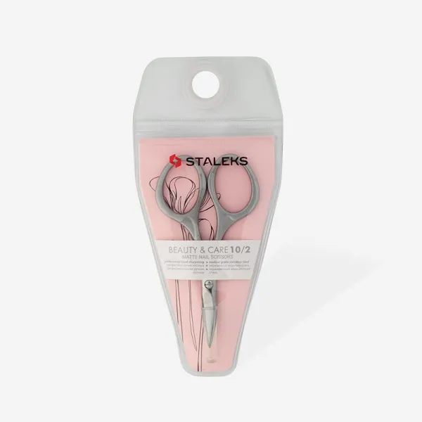 Matte nail scissors BEAUTY & CARE 10 TYPE 2