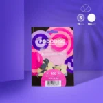 Disposable files on a soft base for pedicure disc Pododisc Staleks Pro S, 180 grit (50 pcs)