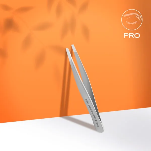 Eyebrow tweezers EXPERT 10 TYPE 2 (narrow straight)