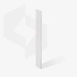 Disposable white files for straight nail file on a soft foam layer EXPERT 20 180 grit (30 pcs)