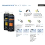 SPRAY ΚΑΘΑΡΙΣΜΟΥ ΚΟΥΡΕΥΤΙΚΩΝ ΜΗΧΑΝΩΝ TRIMMERCIDE 4in1 TUNDRA 400ml - Image 3