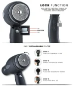 ΕΠΑΓΓΕΛΜΑΤΙΚΟ ΣΕΣΟΥΑΡ ΜΑΛΛΙΩΝ KYONE GLAMJET - Image 2