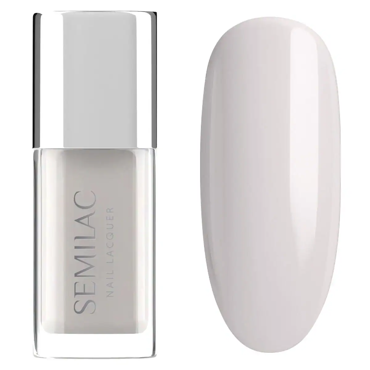 105-DELICATE-FRENCH-SEMILAC-NAIL-LAQUER (1) SEMILAC NAIL LACQUER 105 DELICATE FRENCH 9ml - Image 1
