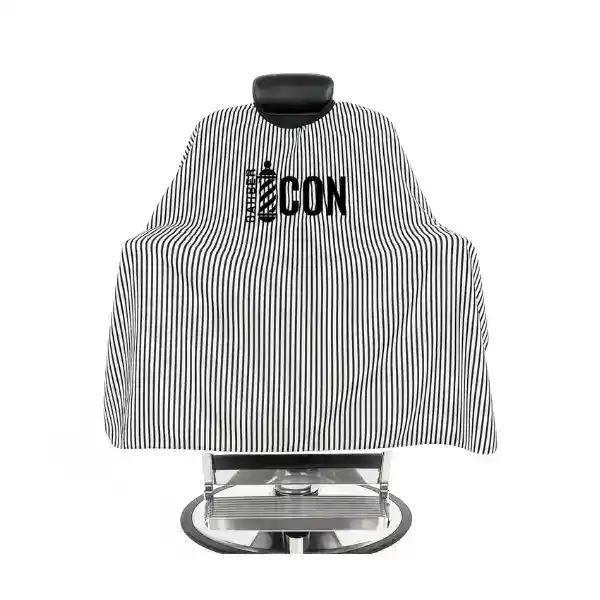 Μπέρτα κουρέματος Barber Icon ριγέ