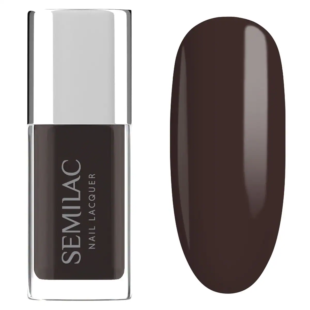 semilac-nail-laquer-espresso-111 (1) Semilac Nail Lacquer Espresso 111