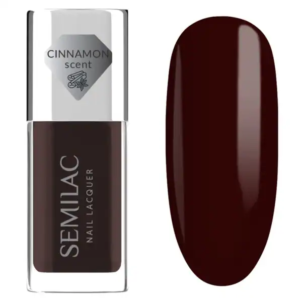 Semilac Nail Lacquer Wine Red 112