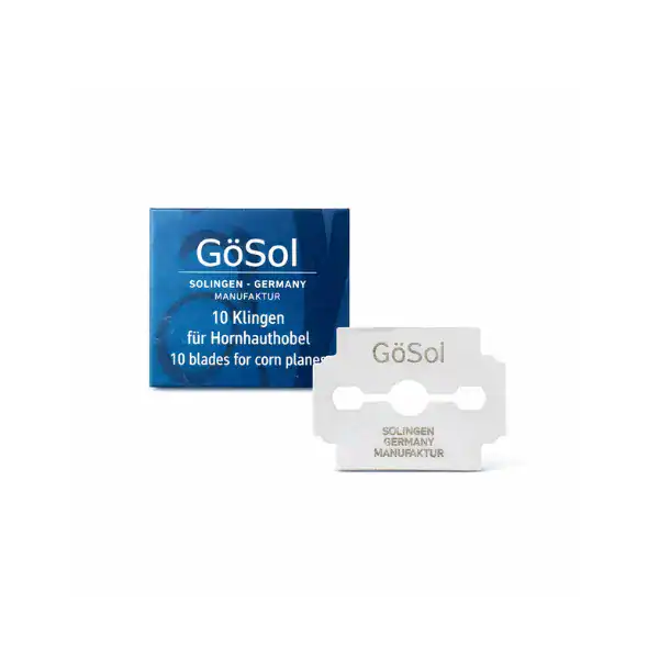ανταλλακτικές λεπίδες για αφαίρεση κάλων gosol solingen 10τμχ