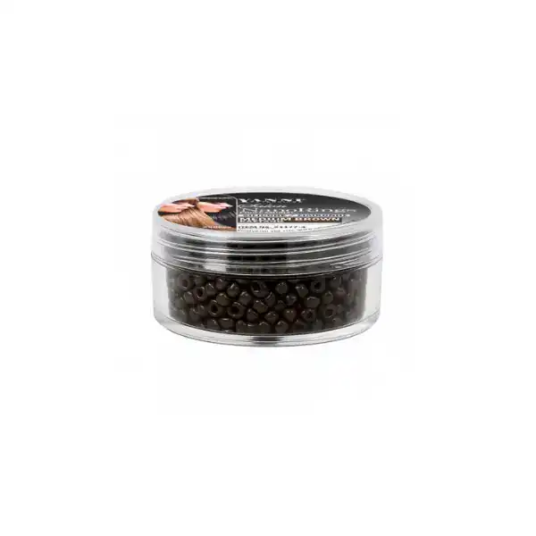 nano rings σιλικόνης καστανό 250 τεμάχια