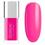 semilac nail lacquer 119 neon pink 9ml