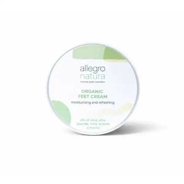 βιολογική κρέμα ποδιών με δροσιστική και καταπραϋντική δράση