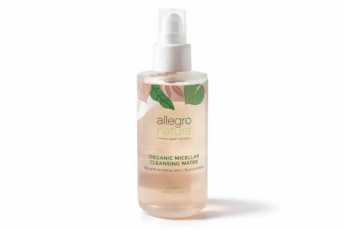 allegro-natura οργανικό micellar water για λιπαρές και μικτές επιδερμίδες